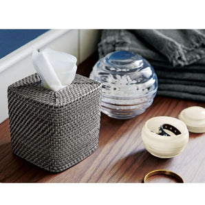Funda Para Caja De Pañuelos Sedona Gris.