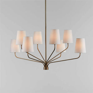 Seguin Large Chandelier Brass.
