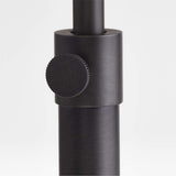 Seymour Telescoping Black Metal Table Lamp.