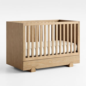Baby Ellis Wood Convertible Storage Crib