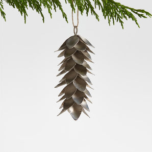 Metal Pinecone Christmas Tree Ornament