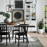 Yukon Weathered Grey Live Edge Solid Wood Dining Table.