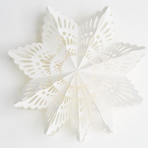Snow Day Large Snowflake Ornament