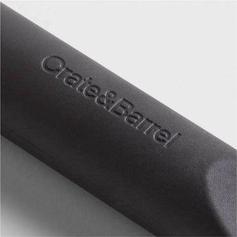 Crate & Barrel Black Soft-Touch Peeler.
