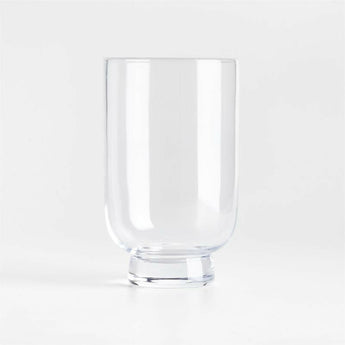Soto Clear Glass Hurricane Candle Holder 9".