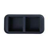Souper ® Cubes Charcoal Grey 2-Cup Single Pack.