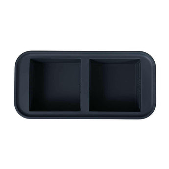 Souper ® Cubes Charcoal Grey 2-Cup Single Pack.