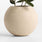 Sphere Lg Ivory Textured Planter.