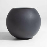 Sphere Planter Large Dark Grey.