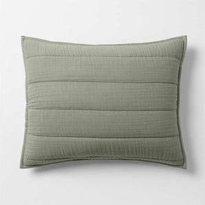 Funda de Almohada Acolchada de Algodón Orgánico Supersuave