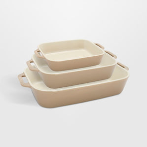 Staub ® 3-Piece Rectangular Baking Dish Set