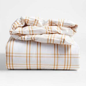 Kids Stax Yarn-Dyed Organic Cotton Duvet Cover