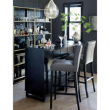 Lowe Leather Counter Stool.