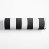 Sunbrellainkblkstripe Bolsterplw.