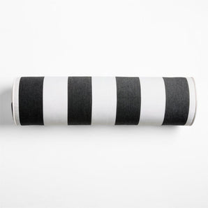 Sunbrellainkblkstripe Bolsterplw.