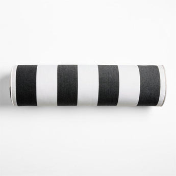 Sunbrellainkblkstripe Bolsterplw.