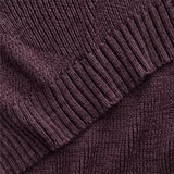 SweaterKnit Deep Burgundy Throw.