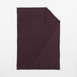 SweaterKnit Deep Burgundy Throw.