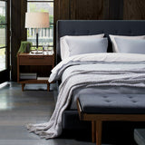 Tate Walnut 1D Nightstand.