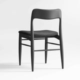 Tate Black Wood Dining Chair.
