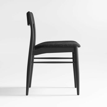 Tate Black Wood Dining Chair.