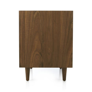Tate Walnut 1D Nightstand.