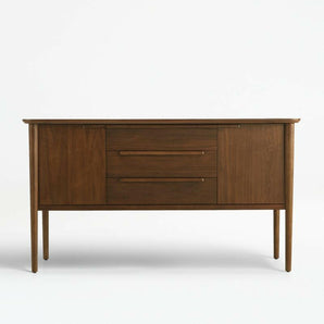 Tate Walnut Midcentury Sideboard.