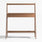 Tate 50" Walnut Wood Standing Desk with Drawers.