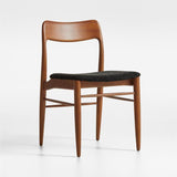 Tate Warm Brown Wood Dining Chair.