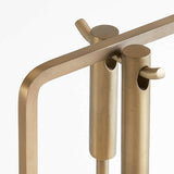 Telum Brass Fireplace Tools.