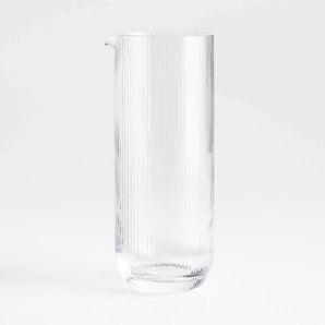 Symphony 47-Oz. Fluted Glass Pitcher.
