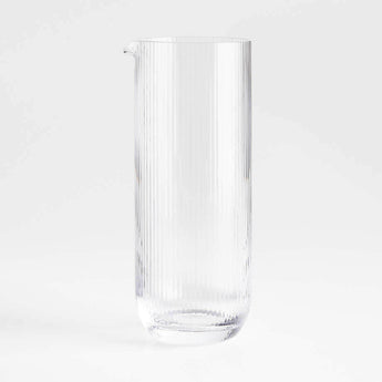 Symphony 47-Oz. Fluted Glass Pitcher.
