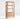 Terra Natural White Oak Wood Bookcase.