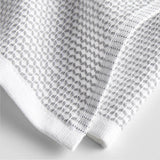 Textured Terry Organic Cotton Dish Towels, Set of 2.