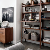 Tate Bookcase Walnut.