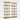 Thomas Barley Oak Wood Wide Open Bookcase/Room Divider.
