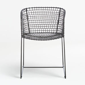 Silla de comedor Tig de barril de metal