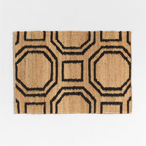 Tile Geo Jute Indoor/Outdoor Doormat