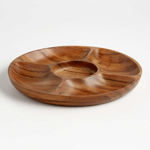 Servidor de 5 piezas Tondo Acacia 