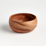 Tondo 5.75" Small Acacia Wood Serving Bowl.