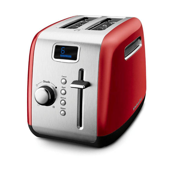 Tostadora de 2 rebanadas KitchenAid con palanca de elevación manual