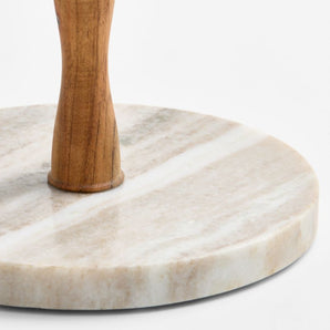 Tuscan Marble Wood Ppr Twl Hldr.