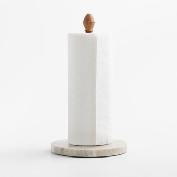 Tuscan Marble Wood Ppr Twl Hldr.