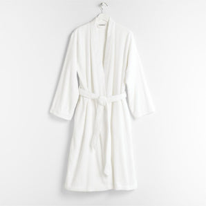 Org Turkish Robe Crisp White S/M.