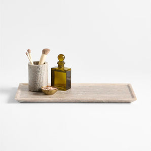 Tuscan Marble Rectangle Tray