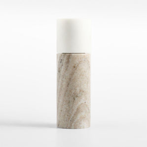 Mixed Marble Salt Mill.