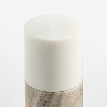Mixed Marble Salt Mill.