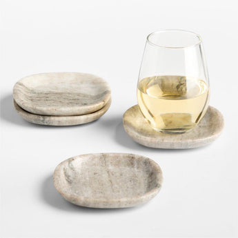 Tuscan Marble Coasters S/4.