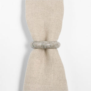 Tuscan Marble Napkin Ring.