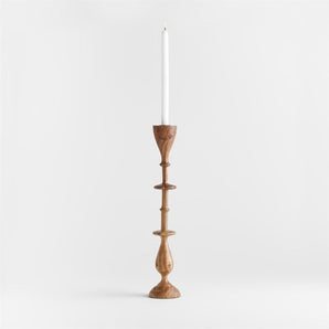 Vantaa Natural Taper Holder 20"